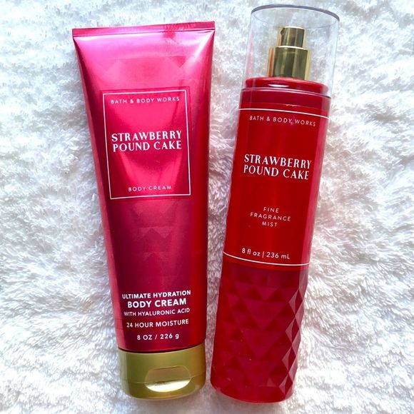 Bath & Body Works Other - Bath and Body Works Strawberry Pound Cake